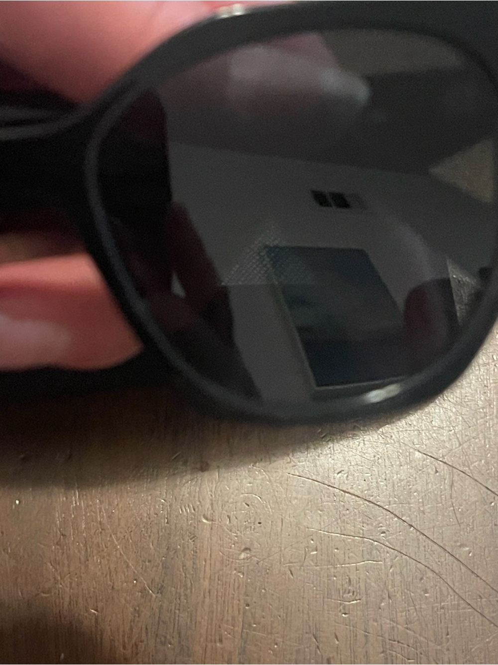Prada Black Oversized Cat-Eye Sunglasses - Picture 6 of 6